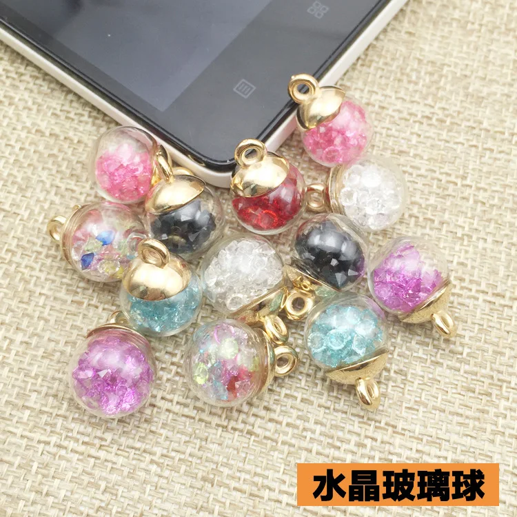 New 80Pcs glass ball magic ball button / buckle embellishment button DIY crystal ball bead earrings hair accessories
New 80Pcs glass ball magic ball button / buckle embellishment button DIY crystal ball bead earrings hair accessories