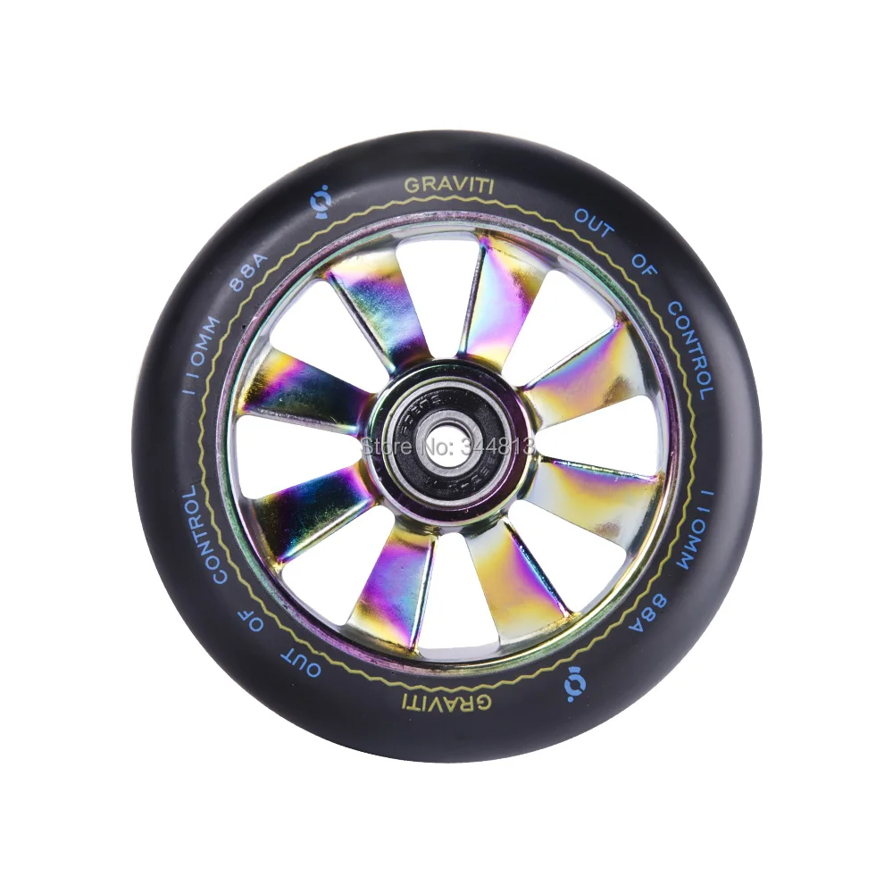2 wheels! Free shipping! Thick PU high quality stunt scooter wheels roller skis 110mm/ ABEC-9 bearings
2 wheels! Free shipping! Thick PU high quality stunt scooter wheels roller skis 110mm/ ABEC-9 bearings