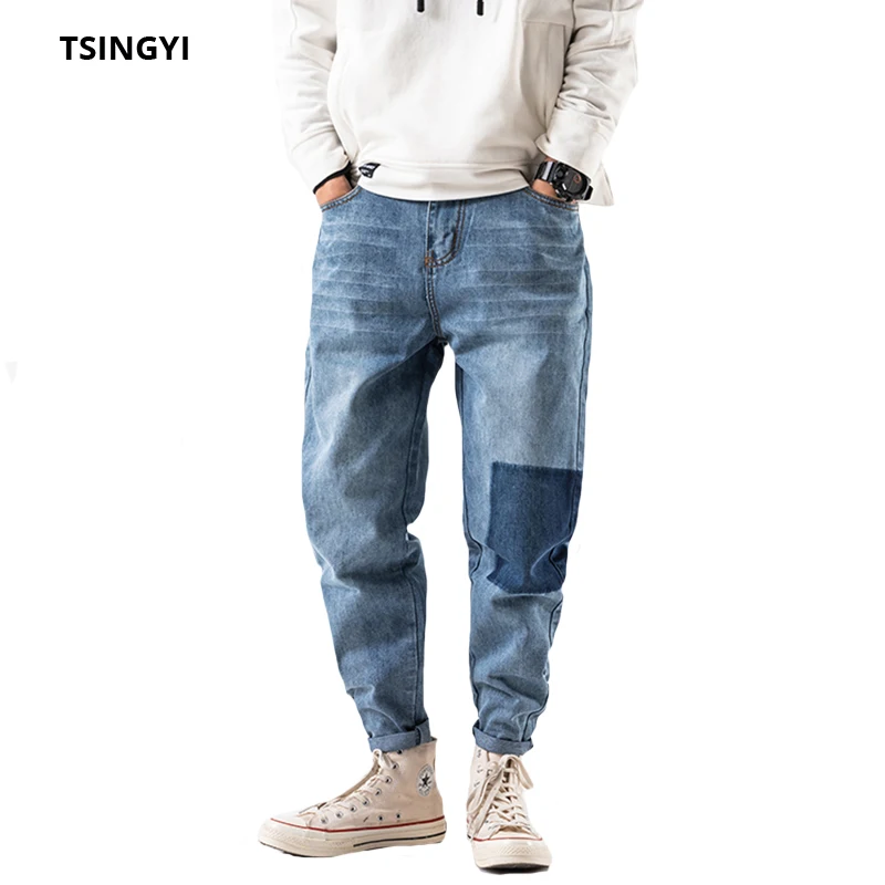 Tsingyi Retro Do old Wash White Denim Jeans Stretch Men Homme Casual Light Blue Moustache Effect Jean Mens Trousers Plus Size 42
Tsingyi Retro Do old Wash White Denim Jeans Stretch Men Homme Casual Light Blue Moustache Effect Jean Mens Trousers Plus Size 42