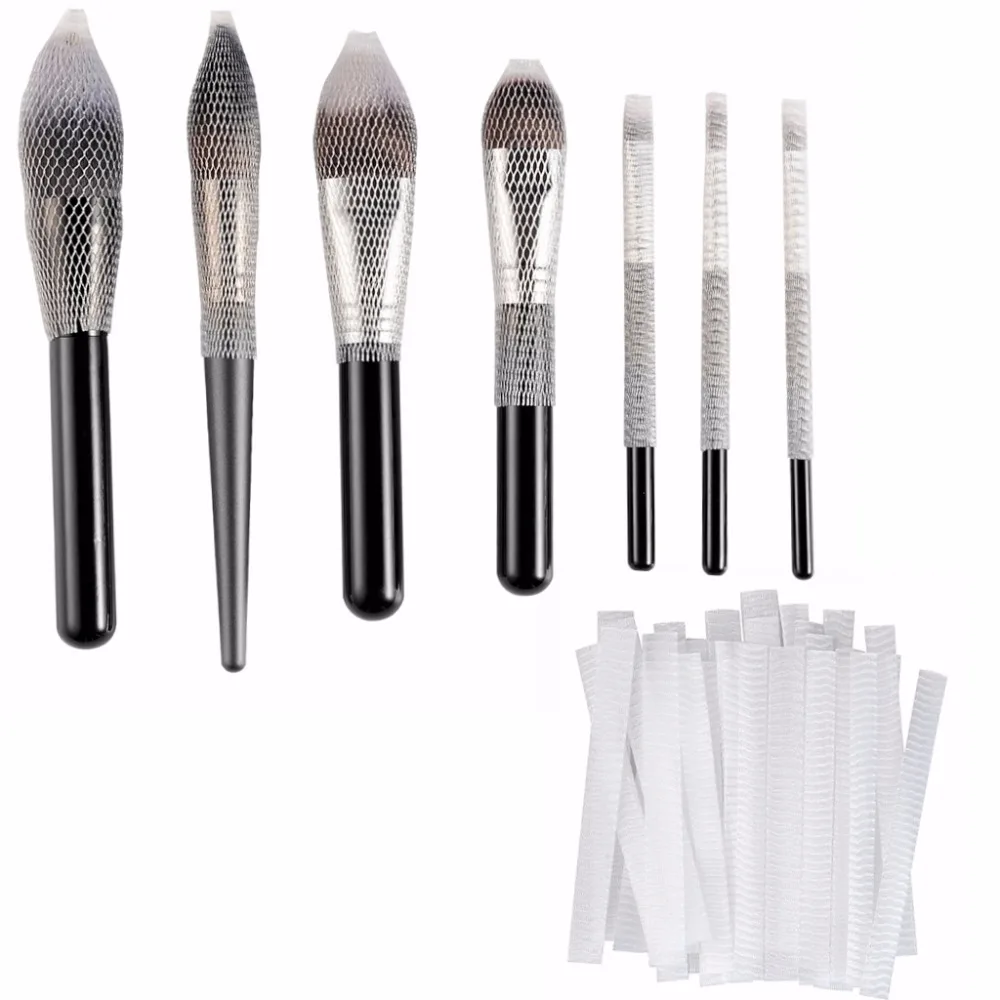 CLOTHOBEAUTY 40 pcs makeup brushes pen guard protector set reusable expandable mesh cover, wholesale(Not include Brushes)
CLOTHOBEAUTY 40 pcs makeup brushes pen guard protector set reusable expandable mesh cover, wholesale(Not include Brushes)