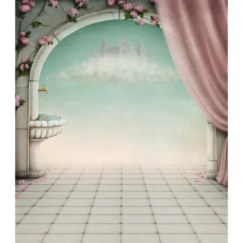 fairy tale Clouds Castle Curtain Flowers Brach Arch Gate Custom Photography Backdrops Studio Backgrounds Vinyl 5X7ft CM-6925
fairy tale Clouds Castle Curtain Flowers Brach Arch Gate Custom Photography Backdrops Studio Backgrounds Vinyl 5X7ft CM-6925