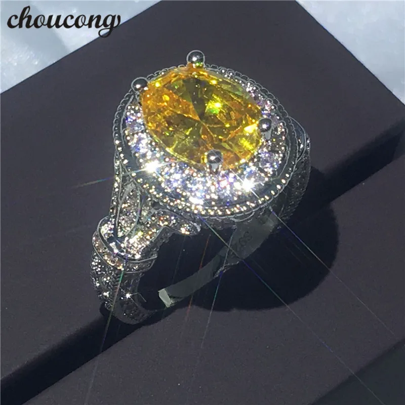 choucong Vintage ring Gold color zircon crystal 925 silver Anniversary Wedding Band Rings For Women bijoux Valentine's Gift
choucong Vintage ring Gold color zircon crystal 925 silver Anniversary Wedding Band Rings For Women bijoux Valentine's Gift