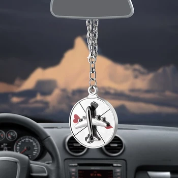Car Pendant Russian Roulette Rotatable Plane Ornaments Charms Rearview Mirror Decoration Hanging Decor Cars Accessories Styling
Car Pendant Russian Roulette Rotatable Plane Ornaments Charms Rearview Mirror Decoration Hanging Decor Cars Accessories Styling