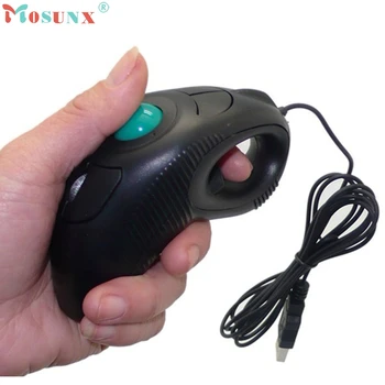 Mosunx Computer Peripherals 2.4GHz Wired USB Handheld Mouse Finger Using Optical Track Ball Mouse 1000DPI Gaming Mouse Jun24
Mosunx Computer Peripherals 2.4GHz Wired USB Handheld Mouse Finger Using Optical Track Ball Mouse 1000DPI Gaming Mouse Jun24