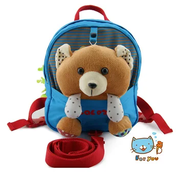 3D Cartoon Plush Children Backpacks Bear kindergarten Schoolbag Animal Kids plush Anti-lost Backpack Girls Boys
3D Cartoon Plush Children Backpacks Bear kindergarten Schoolbag Animal Kids plush Anti-lost Backpack Girls Boys