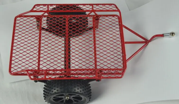 1/10 scale RC Rear Trailer For Axial SCX10 Tamiya 88WD Redcat Losi Rock Crawler Trucks Defender D90 D110 TF2 TOYOTA G2 | Игрушки и хобби