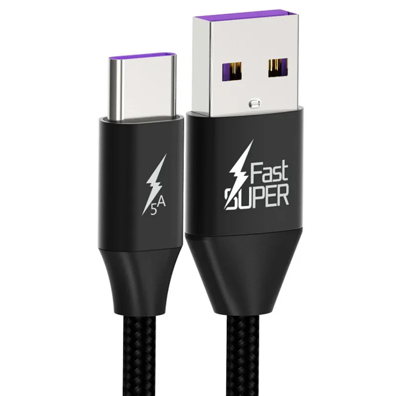 5 A Type C Cable Fast Charging Data Cable Aluminum USB Type-C Cable For Huawei P20, P20 Pro, P10, P10 Plus, Mate 10 and More
5 A Type C Cable Fast Charging Data Cable Aluminum USB Type-C Cable For Huawei P20, P20 Pro, P10, P10 Plus, Mate 10 and More