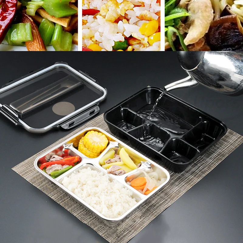 Leakproof Lunch Box Food Containers with Compartments 304 Stainless Steel Lunchbox Office School Kids Bento Box with Spoon
Leakproof Lunch Box Food Containers with Compartments 304 Stainless Steel Lunchbox Office School Kids Bento Box with Spoon