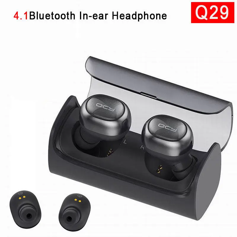 

YISHANGOU QCY Q29 TWS 3D Stereo Headphones Headset Business Wireless Bluetooth Phones Earphones With Microphone Handsfree Calls