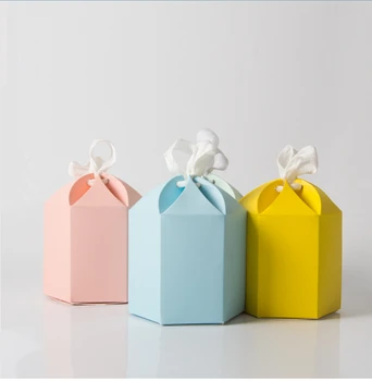 New 50/batch wedding candy boxes candy color creative hexagonal parties prefer paper gift boxes for Wedding Baby Showers
New 50/batch wedding candy boxes candy color creative hexagonal parties prefer paper gift boxes for Wedding Baby Showers