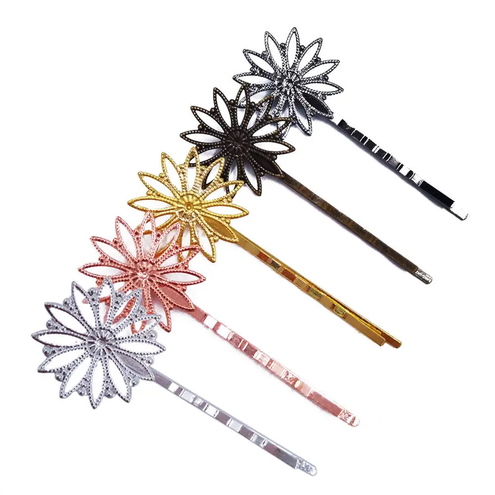 100piece Hair Pins with 26mm Flower Pad Hairpins Jewelry Findings Hair accessories Wholesale HPF47
100piece Hair Pins with 26mm Flower Pad Hairpins Jewelry Findings Hair accessories Wholesale HPF47