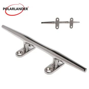 8" sailing Cleat Deck Rope Marine Hardware Stainless Steel Bollard Yacht Base Boat Lock bolt Marine 
8" sailing Cleat Deck Rope Marine Hardware Stainless Steel Bollard Yacht Base Boat Lock bolt Marine