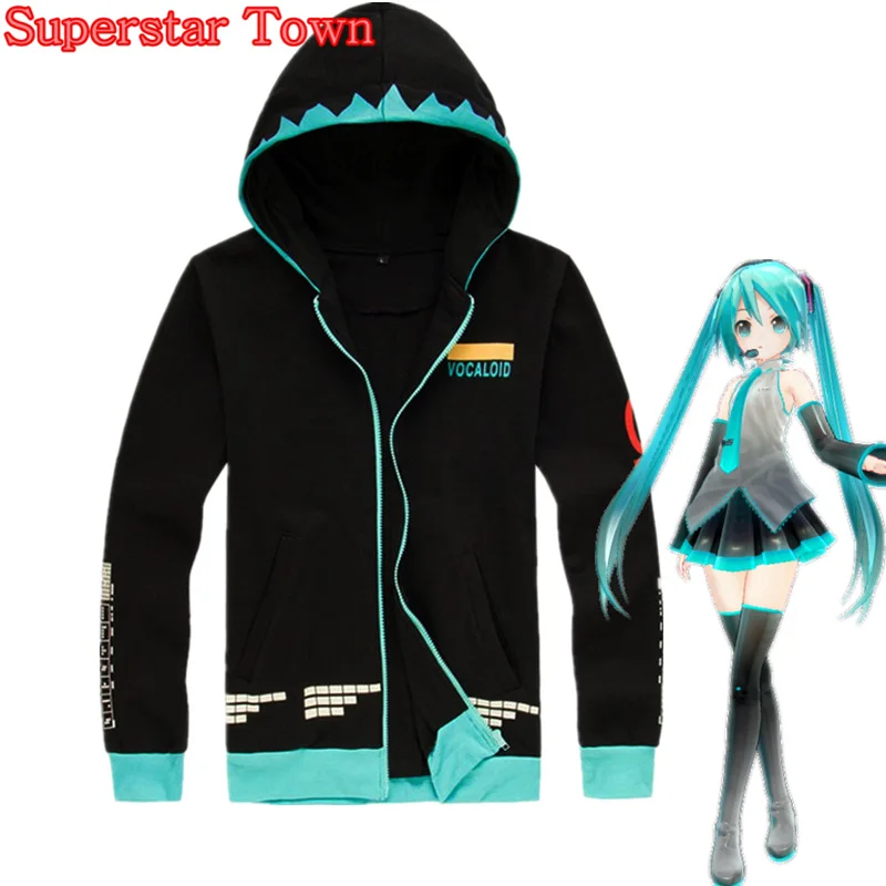 Anime Hoodie Women Hatsune Miku Hoody Sweatshirts Harajuku Japan Style Zip Up Lolita Coat Outwear Casual Female Hoodies
Anime Hoodie Women Hatsune Miku Hoody Sweatshirts Harajuku Japan Style Zip Up Lolita Coat Outwear Casual Female Hoodies