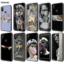 Statue d'art YIMAOC michel-ange étui esthétique pour Xiaomi Redmi Note MAX 3 6 6A 7 6 8 9 se a1 a2 Pro Lite pocophone f1(China)