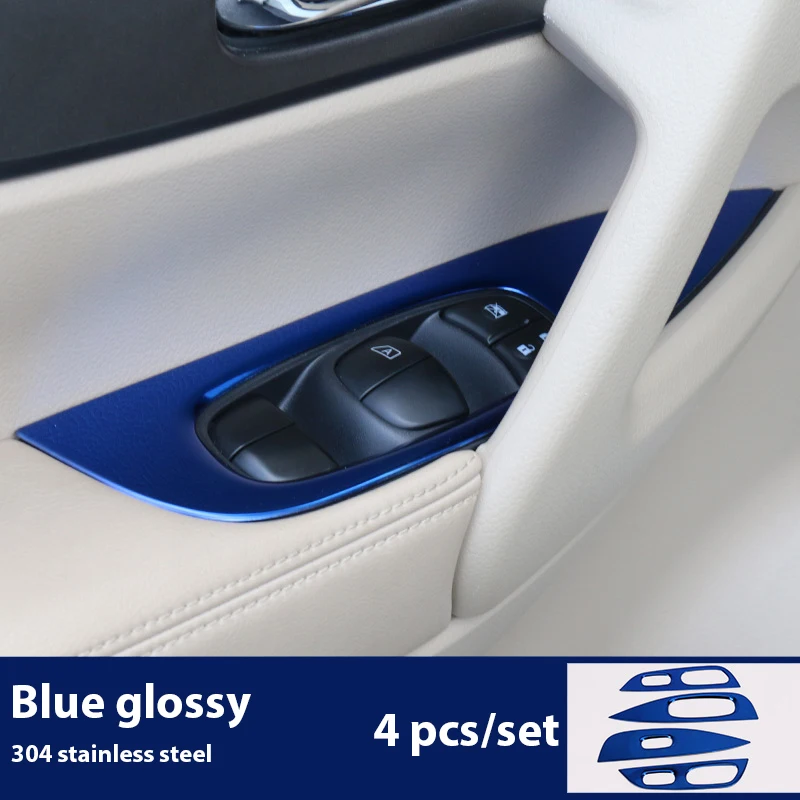 Upgraded car accessories Fit for x-trail t32 rogue 2014 2015 2016 Interior window button control panel cover trim car styling
Upgraded car accessories Fit for x-trail t32 rogue 2014 2015 2016 Interior window button control panel cover trim car styling