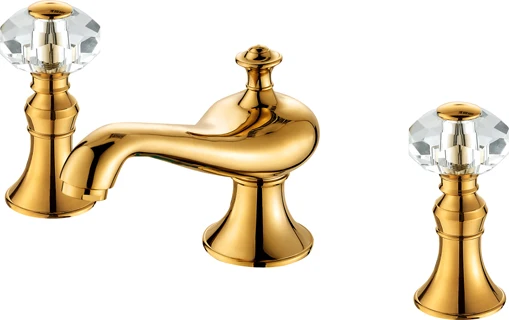 Free ship Gold PVD 8 inch widespread bathroom Lavatory Sink faucet Crystal handles tap
Free ship Gold PVD 8 inch widespread bathroom Lavatory Sink faucet Crystal handles tap