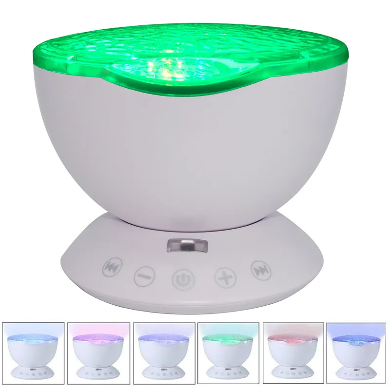Ocean Wave Night Light Projector Relaxing LED Lamp Music Player Sleep-Inducing Remote Control YO-52
Ocean Wave Night Light Projector Relaxing LED Lamp Music Player Sleep-Inducing Remote Control YO-52