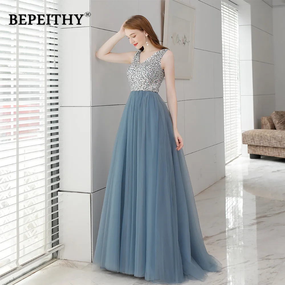 Luxury Vintage Long Evening Dress Crystal Top Vestido Longo 2019 Floor Length Elegant Beaded Prom Dresses Hot Sale
Luxury Vintage Long Evening Dress Crystal Top Vestido Longo 2019 Floor Length Elegant Beaded Prom Dresses Hot Sale