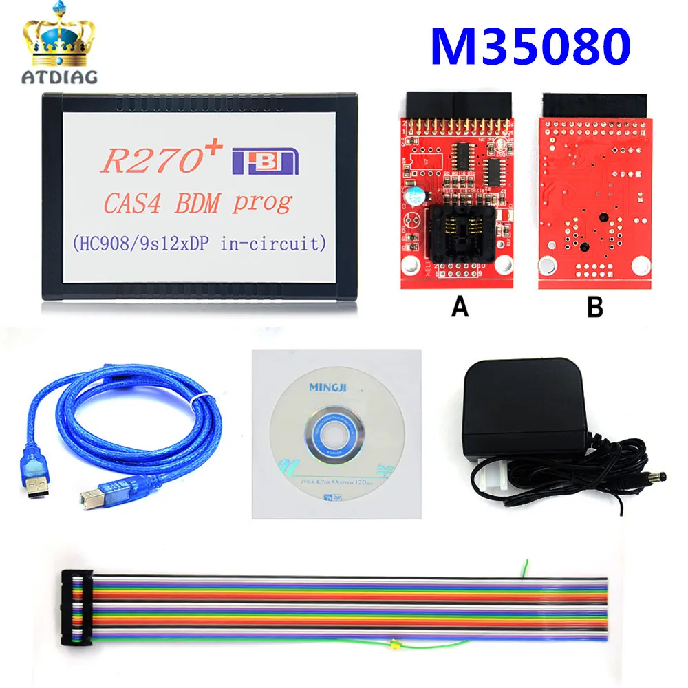 Original R270+ V1.20 Auto CAS4 BDM Programmer R270 CAS4 BDM support M35080 Programmer Professional for bmw key prog free ship
Original R270+ V1.20 Auto CAS4 BDM Programmer R270 CAS4 BDM support M35080 Programmer Professional for bmw key prog free ship