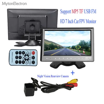 800*480 LED Screen 7 inch Car / FPV Monitor with Mp5 TF USB + Waterproof Wide angel Night vison Parking Backup Rear View Camera
800*480 LED Screen 7 inch Car / FPV Monitor with Mp5 TF USB + Waterproof Wide angel Night vison Parking Backup Rear View Camera