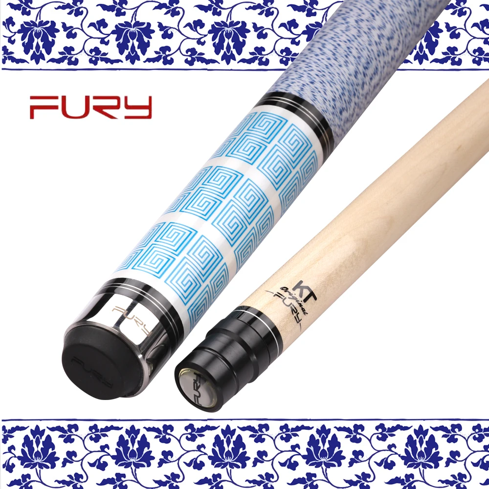 Fury WF-1 Billiard Pool Cue Blue and White Porcelain 11.75mm 13mm NEO Tiger Tip Professional Maple Chinese Style Billiard Stick
Fury WF-1 Billiard Pool Cue Blue and White Porcelain 11.75mm 13mm NEO Tiger Tip Professional Maple Chinese Style Billiard Stick