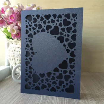 20pcs Laser Cut Romantic Love Heart Pattern Marriage Wedding Invitations Cards Greeting Cards Cards Postcard Event Party Supply
20pcs Laser Cut Romantic Love Heart Pattern Marriage Wedding Invitations Cards Greeting Cards Cards Postcard Event Party Supply