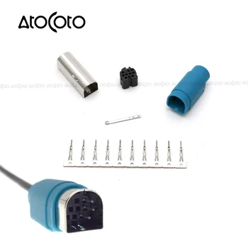AtoCoto Audio Input AUX Plug with 10 Pin Sockets for Alpine Head Unit CD/Radio KCE-236B Modified DIY Assembly Connector
AtoCoto Audio Input AUX Plug with 10 Pin Sockets for Alpine Head Unit CD/Radio KCE-236B Modified DIY Assembly Connector