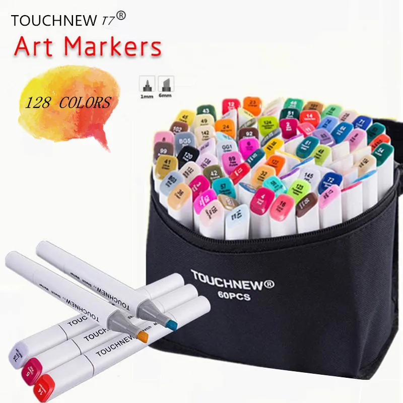 TOUCHNEW T7 Optional Colors Sketch Markers Alcohol Based Dual Head Brush Markers Pen For Drawing Manga Art Supplies Markers
TOUCHNEW T7 Optional Colors Sketch Markers Alcohol Based Dual Head Brush Markers Pen For Drawing Manga Art Supplies Markers