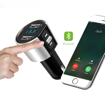 12/24 V Bluetooth Car Kit Music Player FM Transmitter Modulator 3.4A Dual USB Car Charger Radio Adapter MP3 Player
12/24 V Bluetooth Car Kit Music Player FM Transmitter Modulator 3.4A Dual USB Car Charger Radio Adapter MP3 Player