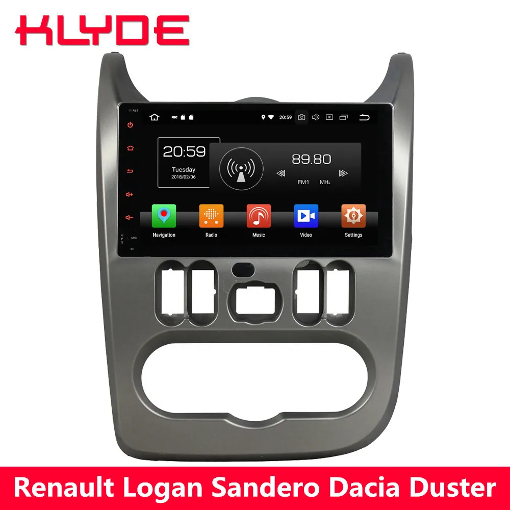 KLYDE 9" IPS 4G Android 8.0 Octa Core 4GB RAM 32GB ROM RDS Car DVD Player Radio For Renault Dacia Duster Logan Sandero 2015 2016
KLYDE 9" IPS 4G Android 8.0 Octa Core 4GB RAM 32GB ROM RDS Car DVD Player Radio For Renault Dacia Duster Logan Sandero 2015 2016
