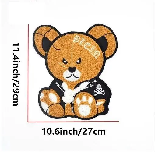 DZNew Arrival Tower Embroidered Bear Patch for Clothes DIYSewing Accessories Cartoon Animal Decorative Embroidery Applique Patch
DZNew Arrival Tower Embroidered Bear Patch for Clothes DIYSewing Accessories Cartoon Animal Decorative Embroidery Applique Patch