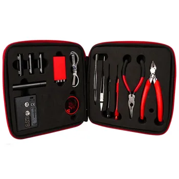 11pcs Pratical Electronic Cigarette DIY Tools Pliers Wire Winding Accessories Kit Set with Bag For Power Tool 
11pcs Pratical Electronic Cigarette DIY Tools Pliers Wire Winding Accessories Kit Set with Bag For Power Tool