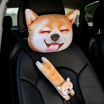 Cartoon Cute 1PC Car Neck Pillow Headrest Neck Rest Support Cushion Neck Pillow Headrest & Safety Seat Belt Shoulder Strap Pad
Cartoon Cute 1PC Car Neck Pillow Headrest Neck Rest Support Cushion Neck Pillow Headrest & Safety Seat Belt Shoulder Strap Pad