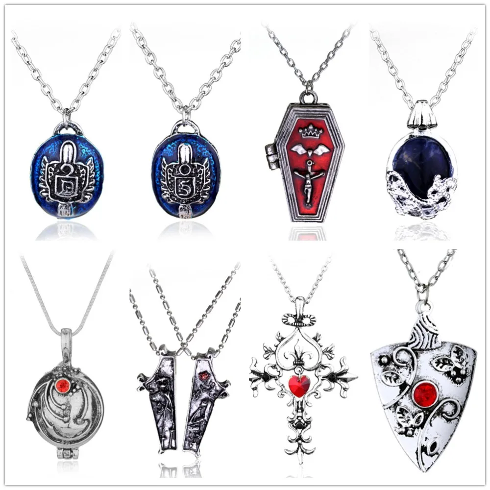 Movie Vampire Diaries Pendant Necklace Elena Gilbert Vervain Romantic Crystal Statement Necklaces Best Friend Graduation Gift
Movie Vampire Diaries Pendant Necklace Elena Gilbert Vervain Romantic Crystal Statement Necklaces Best Friend Graduation Gift