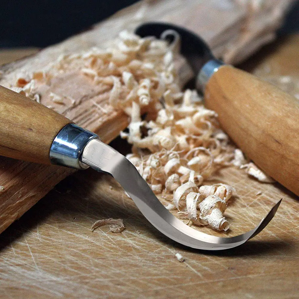 Spoon Carving Knife Woodcut DIY Hand Chisel Wood Carving Tools Woodcarving Cutter Chip Knives Woodworking Hand Tools
Spoon Carving Knife Woodcut DIY Hand Chisel Wood Carving Tools Woodcarving Cutter Chip Knives Woodworking Hand Tools