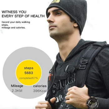 Men Sports Electronic Watch Waterproof Pedometer Bluetooth with TPU Band JR Deals
Men Sports Electronic Watch Waterproof Pedometer Bluetooth with TPU Band JR Deals
