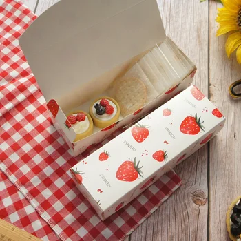 21.5*7*5cm 10pcs Strawberry Design Paper Box Cookie Macaron Chocolate candy Wedding Birthday Party DIY Gifts Packaging
21.5*7*5cm 10pcs Strawberry Design Paper Box Cookie Macaron Chocolate candy Wedding Birthday Party DIY Gifts Packaging