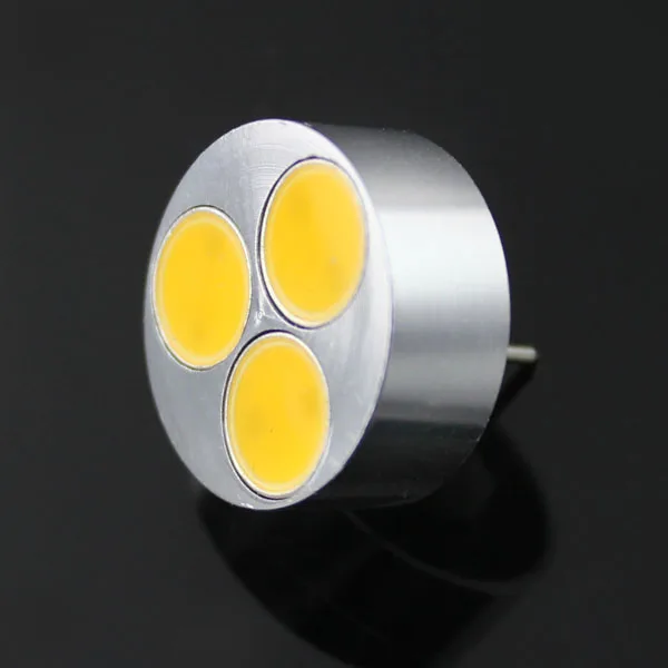 10pcs Free shipping Cree G4 cob led Bulb dc12v 3leds Lamp 3leds 3w Corn Bulbs Car Bulb Replace 20W halogen lamp
10pcs Free shipping Cree G4 cob led Bulb dc12v 3leds Lamp 3leds 3w Corn Bulbs Car Bulb Replace 20W halogen lamp