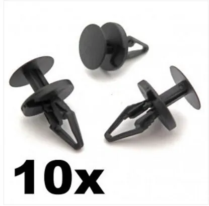 10 x Clips Front Bumper Wheel Arch Lining Splash Guard Fits MONDEO TRANSIT