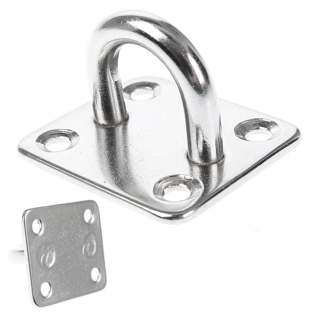 4 Holes Stainless Steel With Ring Marine Boat Deck Hardware Eye Plate Rope Fixing Rectangle Yacht Accessories
4 Holes Stainless Steel With Ring Marine Boat Deck Hardware Eye Plate Rope Fixing Rectangle Yacht Accessories