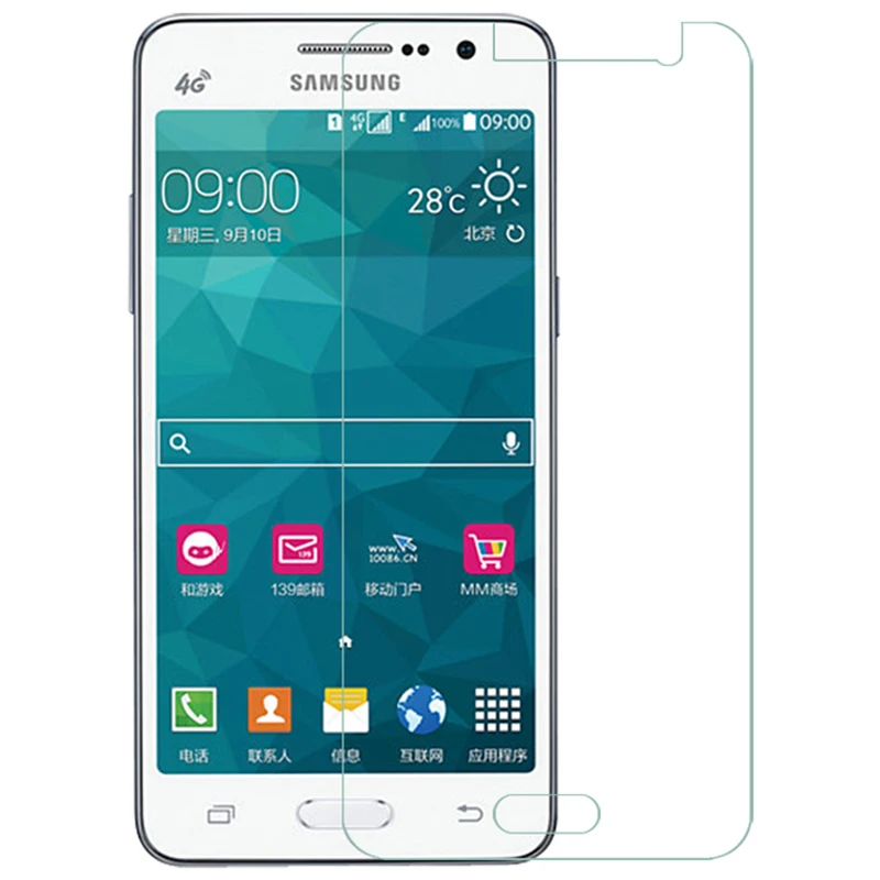 Для Samsung Galaxy Grand Prime G5308 G355H G3508 G3812 G110 G130 G390F G386T G313 G360 Защитная пленка для экрана из