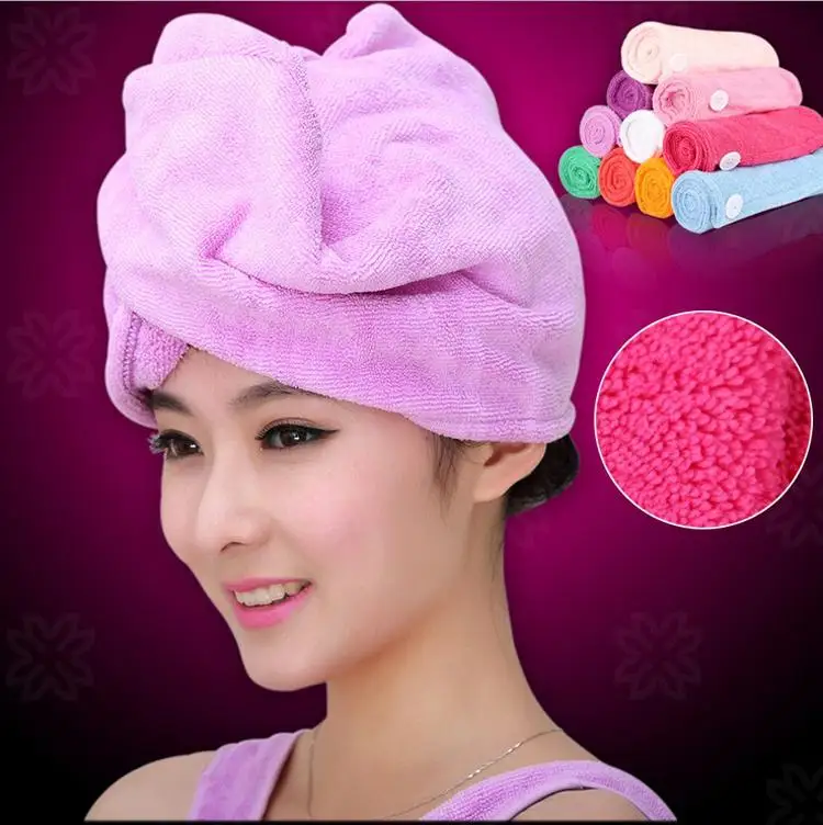 1 piece Hair Drying Towel Head Wrap Abosrbent Quick Dry Bath Towels for hair Bathroom
1 piece Hair Drying Towel Head Wrap Abosrbent Quick Dry Bath Towels for hair Bathroom