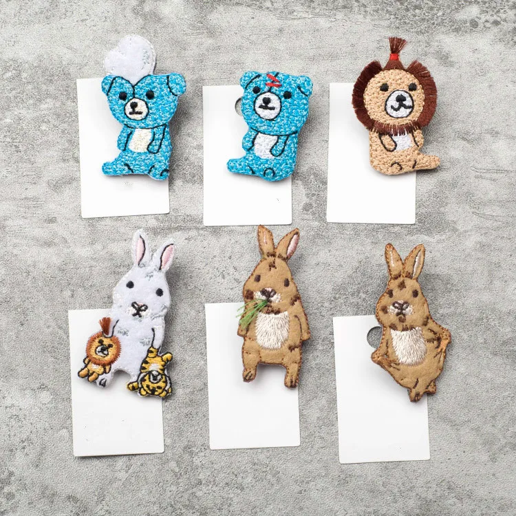 Japanese Stylle Cartoon Animals Brooches Blue Bear Rabbit Embroidery Pin for Girls Lapel Pin Hat/bag Pins Women Badge Q792
Japanese Stylle Cartoon Animals Brooches Blue Bear Rabbit Embroidery Pin for Girls Lapel Pin Hat/bag Pins Women Badge Q792
