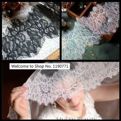 15 м/упак. изысканное кружевное украшение ресниц Diy Одежда вуаль лоскутное свадебное платье ткань 13 см
15 м/упак. изысканное кружевное украшение ресниц Diy Одежда вуаль лоскутное свадебное платье ткань 13 см