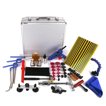 Set Hammer Glue Gun Tabs Glue Sticks PDR Pro Tabs Tap Down Line Board Auto Paintless Dent Removal Hail Removal Tool with box
Set Hammer Glue Gun Tabs Glue Sticks PDR Pro Tabs Tap Down Line Board Auto Paintless Dent Removal Hail Removal Tool with box