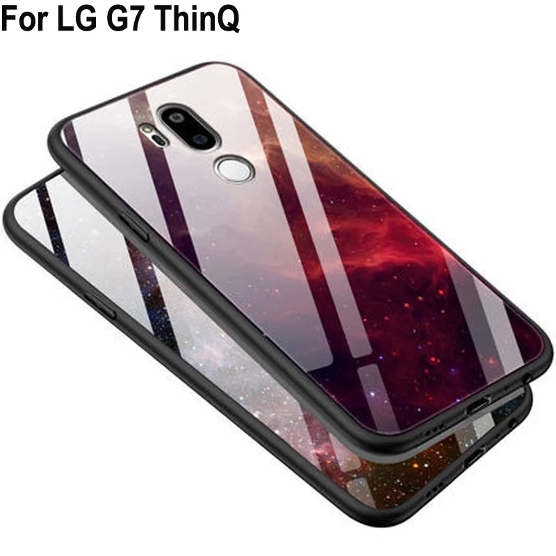 Tempered Glass Case For LG G7 ThinQ Case Soft Silicone Frame Hard Back Cover 6.1'' For LG G 7 ThinQ G710 case lgg7 Cases shell
Tempered Glass Case For LG G7 ThinQ Case Soft Silicone Frame Hard Back Cover 6.1'' For LG G 7 ThinQ G710 case lgg7 Cases shell