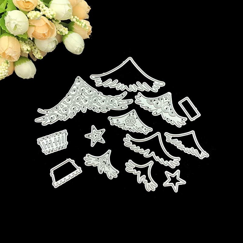 Julyarts Steel Scrapbooking Cutting Dies Christmas Tree Star for Knife Mould Blade Punch Stencils Dies Paper Embossing Craft
Julyarts Steel Scrapbooking Cutting Dies Christmas Tree Star for Knife Mould Blade Punch Stencils Dies Paper Embossing Craft