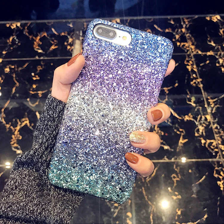 Hard Case for Iphone X 8 7 6 6s Plus Lady Girl Bling Glitter Ombre Sky Gradient Flash Powder Case Cover Protector Fundas Coque
Hard Case for Iphone X 8 7 6 6s Plus Lady Girl Bling Glitter Ombre Sky Gradient Flash Powder Case Cover Protector Fundas Coque