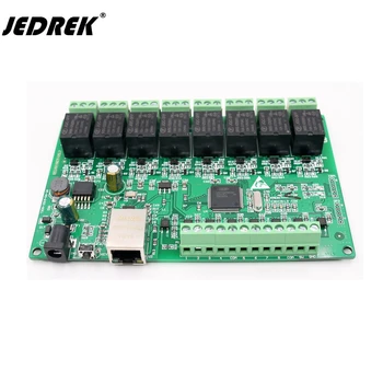 TCP/IP 8 Way IO 8 Channel Network Relay Web Relay Dual Control Ethernet RJ45 interface TCP Modbus UDP Support Http Get
TCP/IP 8 Way IO 8 Channel Network Relay Web Relay Dual Control Ethernet RJ45 interface TCP Modbus UDP Support Http Get
