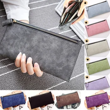 50Pcs/Lot Fashion Vintage Women Card Phone Storage Bag Long PU Leather Wallet Purse Zipper Handbag
50Pcs/Lot Fashion Vintage Women Card Phone Storage Bag Long PU Leather Wallet Purse Zipper Handbag